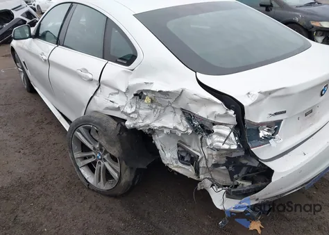 2017 BMW 430I Gran Coupe xDrive z USA, uszkodzony, nr VIN WBA4F9C50HG791786